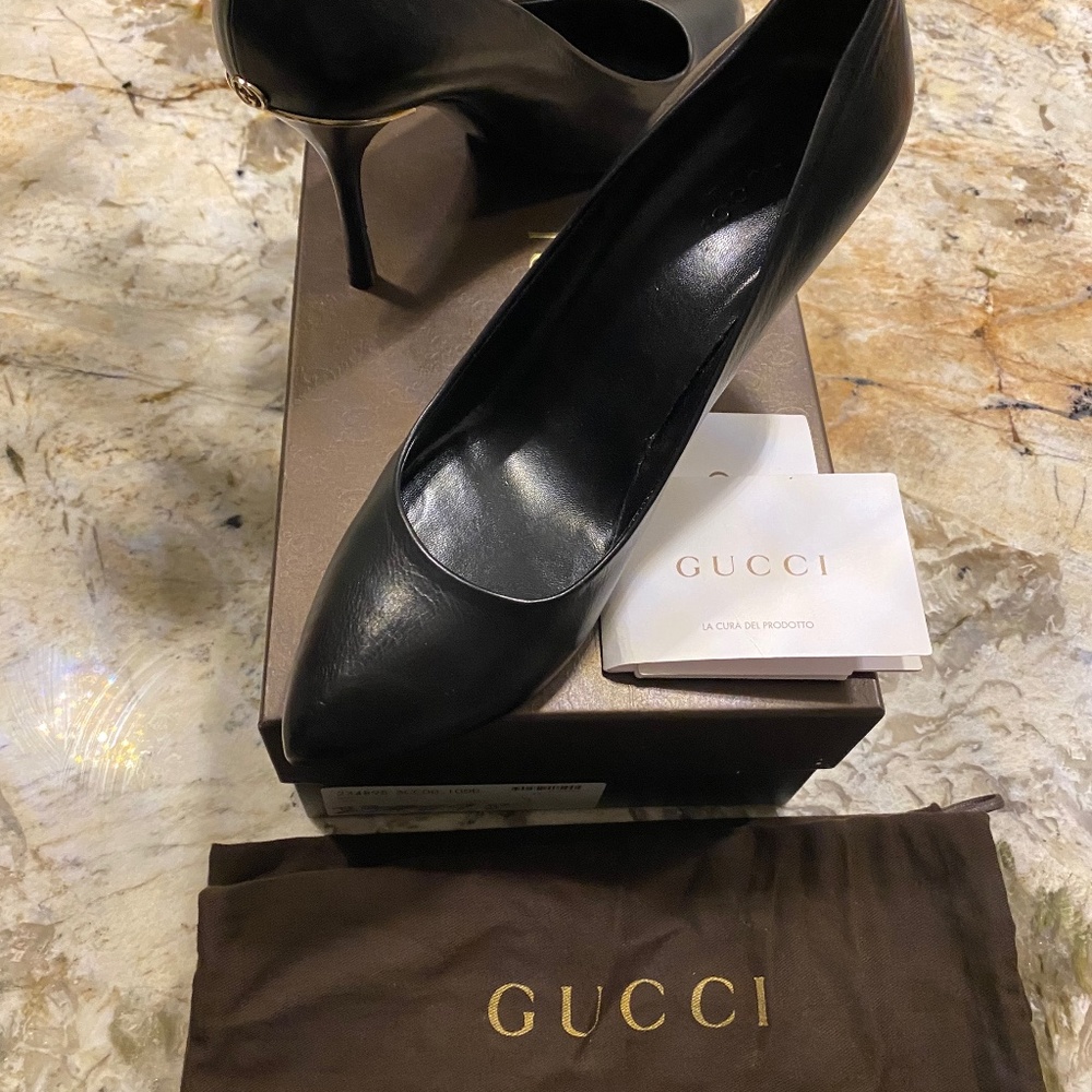 Gucci Darwin Nero Heels Black